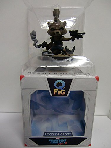 Marvel's Guardians of the Galaxy Vol.2 Rocket & Groot Q-Fig by Quantum Mechanix Qmx - //coolthings.us