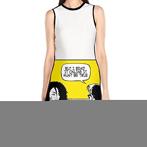 HJZN SUGER Big Sean - No More Interviews Women's Skirt Sleeveless Dress