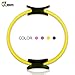 JBM 13 Inch Pilates Ring Fitness Ring, Exercise Yoga Pilates Magic Circle with Dual Grip Handles for Fitness Training