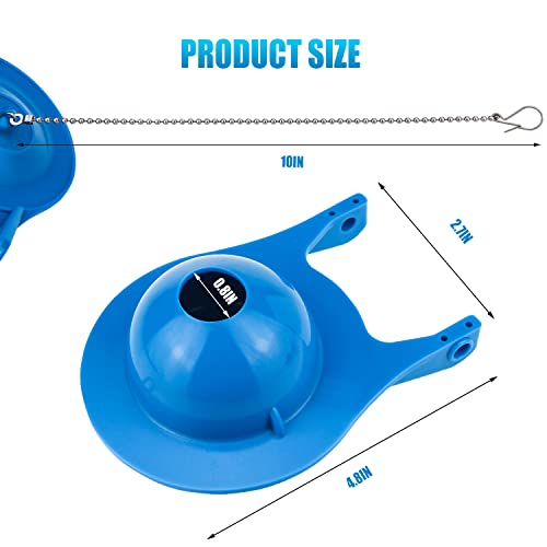 Gerber Toilet Flapper Replacement, 2 Pack 3 inch for Gerber 99788 with