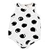 FEITONG Baby Boys Girls Polka Dot Romper Jumpsuit Bodysuit Clothes (Age 0-1Y)