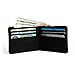 RFID Wallet Bifold 6 Slot - RFID Nylon Wallets - Protective Wallets for Men - Stops Electronic Pickpocketing (Black)