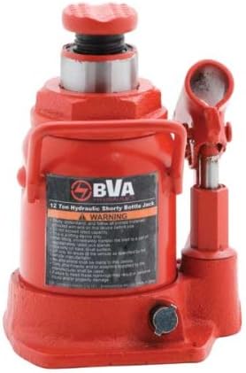 BVA Hydraulics J10129 12 Ton Shorty Manual Bottle Jack
