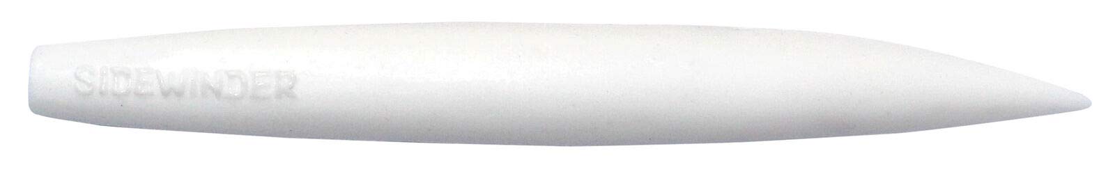 Sidewinder Bass Sticks: Bone White: 4 inch