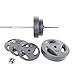 CAP Barbell 100-Pound Weight Set with 5-Feet Threaded Standard Bar