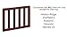 Storkcraft Toddler Guardrail, Cherry Safety Guard Rail for Convertible Crib & Toddler Bed