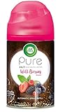 Air Wick Pure Freshmatic Refill Automatic Spray, Wild Berries, 1ct, Air Freshener, Essential Oil, Odor Neutralization, Packaging May Vary