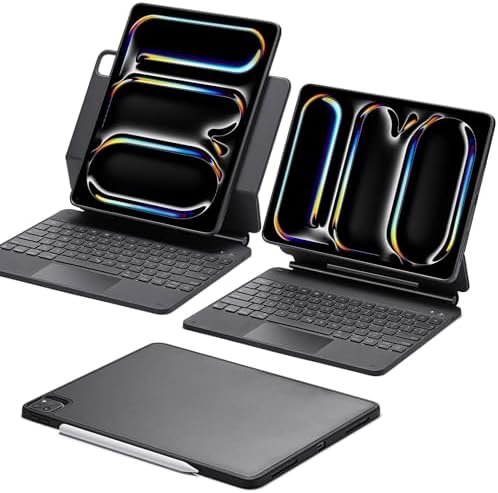 Amazon.com: Snugg iPad Pro 13 Case with Keyboard (M4) with Apple 