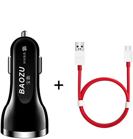 Quick Charge 3.0 Car Charger, OnePlus 3 , OnePlus 3T Charger super Fast QC3.0 /2-Port Adapter and OnePlus 3 3T Dash Type C Cable by alutata
