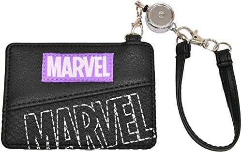 マーベル Marvel リール付き パスケース 国際ブランド 定期入れ Icカードケース 2枚