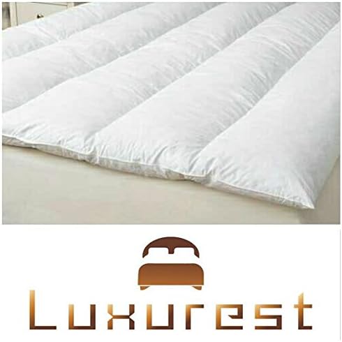 Luxurest Queen Feather Bed Pillow Top Mattress with Cover