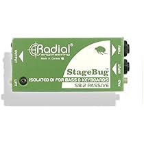 Amazon.com: Radial StageBug SB-2 Passive Direct Box for Bass