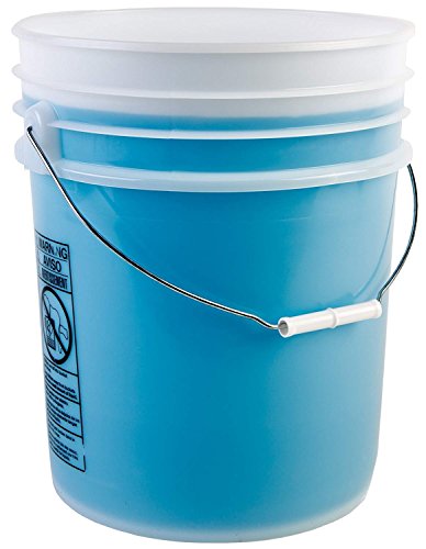 Hudson Exchange Premium 5 Gallon Bucket with Gamma Seal Lid, HDPE, Natural