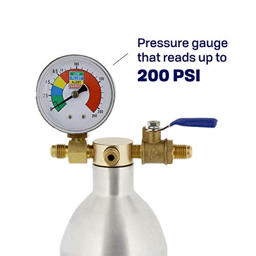 BISupply Air Conditioning Flush Kit 150PSI AC Flush Canister and AC