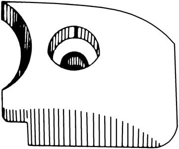 COOLER ZINC FOR KEEL, #3