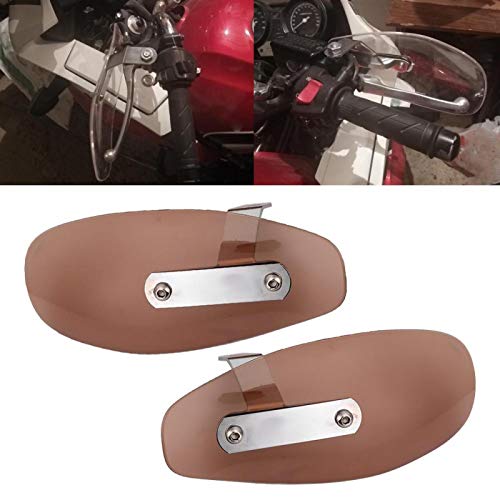 Motorfiets windschermen, 10 mm/0,4 inch universele motorfiets handbescherming windschermbeschermer(Tawny) - Image 3