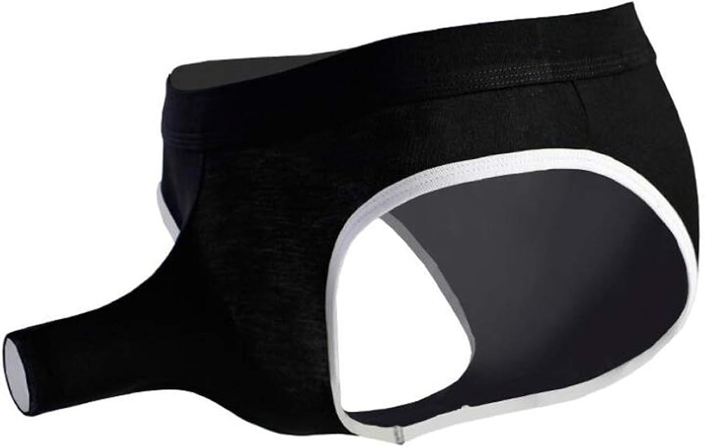 HuanHaoYu Underpants Men Contrast Color Soft Cozy Unique Elephant Bulge