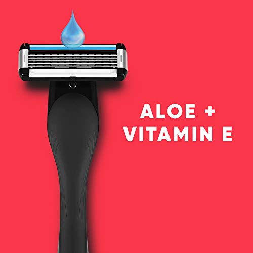 Made For YOU by BIC Shaving Razor Blades for Men & Women, with 2 Cartridge Refills - 5-Blade Razors for a Smooth Close Shave & Hair Removal, NICKEL