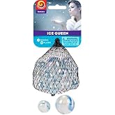 Ice Queen Marble Net 25 Piece Set - 24 Player Marbles &amp; 1 Shooter Marble