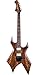 B.C. RICH Mk11-WL-ZC w/case Mk11 Warlock Electric Guitar with Hard Shell Case, Ziricote Top