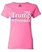 Shop4Ever® Trump for President 2016 Women's T-Shirt Political Shirts