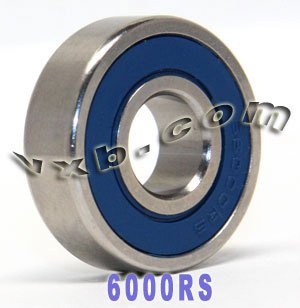 6000RS Bearing 10x26x8 Sealed Ball 
