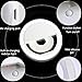 Selfie Ring Light, XINBAOHONG Rechargeable Portable Clip-on Selfie Fill Light with 36 LED for Smart Phone Photography, Camera Video, Girl Makes up (White, 36LED)