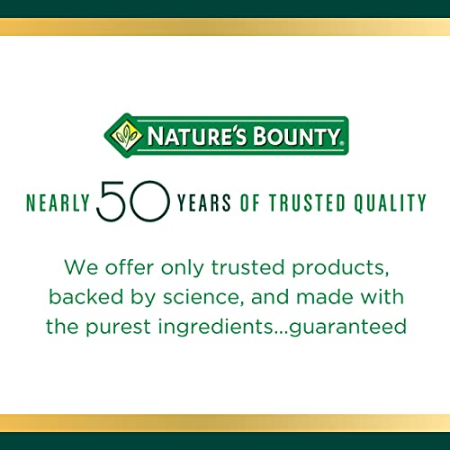 Nature’s Bounty Fish Oil, 1200mg, 360mg of Omega-3, 60 Odorless ...