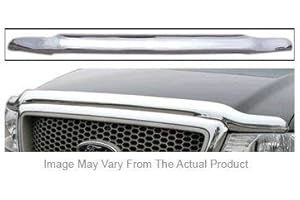 Stampede | Vigilante Hood Protector - High Profile / Chrome| 2009-2018 Dodge Ram 1500, ( Excludes Rebel Models), 2019-2023 Ram 1500(Classic Body Only | 2259-8