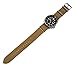 Benchmark Straps 22mm Tan Oiled Leather NATO Watchband (More Colors Available)