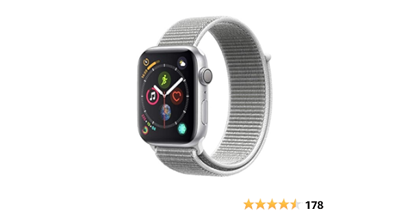 apple watch 4 silver loop