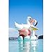 SunnyLife Luxury Inflatable Pool Ride On Float Beach Toy for Adults - White Swan