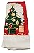 Home Concepts Snowman Printed Kitchen Towels - 4 Assorted Christmas Designs - 15 x25 inches