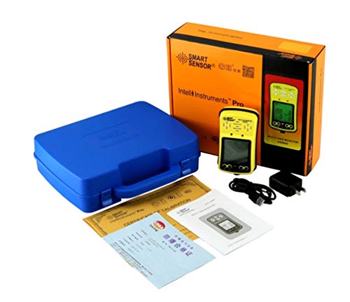Digital Multi Gas Monitor Handheld LCD Display Backlit Rechargeable Battery Sound Light Alarm 4 in 1 Gas Meter Detector Tester Analyzer - Thumbnail 6