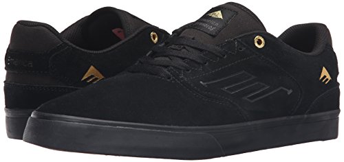 Emerica Men's The Reynolds Low Vulc Skateboarding Shoe, Black/Gold, 7.5 M US - Thumbnail 6