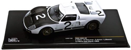 Ford MKII66 Le Mans 24 hours # 2 B. McLaren / C. Amon / L. Bianchi (1/43 LMC138)