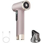 SL Nevnmoe Cordless Rechargeable Hair Dryer, 15000mAh Battery Operated,USB Portable Blow Dryer，3 Adjustable Hot and Cold Air Settings, Used for Travel, Camping, and RV.