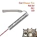 Newest Version Laser Pointer Cat Toy Interactive,2 in 1 Chaser Toy With Red Dot and Flashlight to Scratching Training Tool For Cat(Silver01)