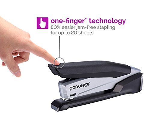 PaperPro Full-Strip Desktop Stapler - Black/Grey