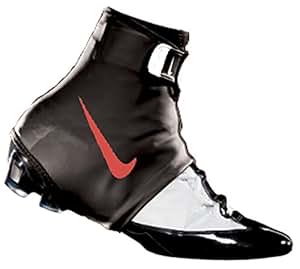 Amazon.com : Nike STR8 Jacket Football Cleat Spat System (Medium, Black/Red) : Football Shoes 