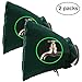 2 Packs of Faucet Covers Outdoor Faucet Socks for Winter, Freeze Fade and Split Protection, Green