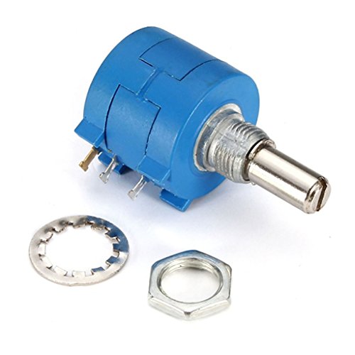 DAOKI 5PCS 3590S-2-103L 10K Ohm BOURNS Rotary Wirewound Precision Potentiometer Pot 10 Turn