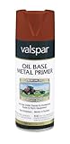 Valspar (5339-23-6PK) Red Oxide Metallic Tractor and Implement Spray Primer - 12 oz., (Pack of 6)