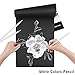 L'¨¦MOUCHET Paint Pens Set and Black Sketch Pad (Black Sketch PAD)