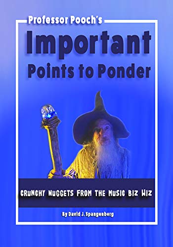 Important Points to Ponder: Crunchy Nuggets from the Music Biz Wiz by David J. Spangenberg (Professor Pooch)