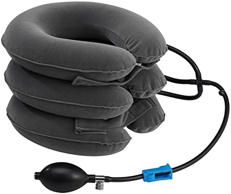 Cervical Neck Traction Device,Effective and Instant Relief for Chronic Neck and Shoulder Pain,Pain Relieving Remedy,Neck Stretcher Adjustable Collar For Home Use