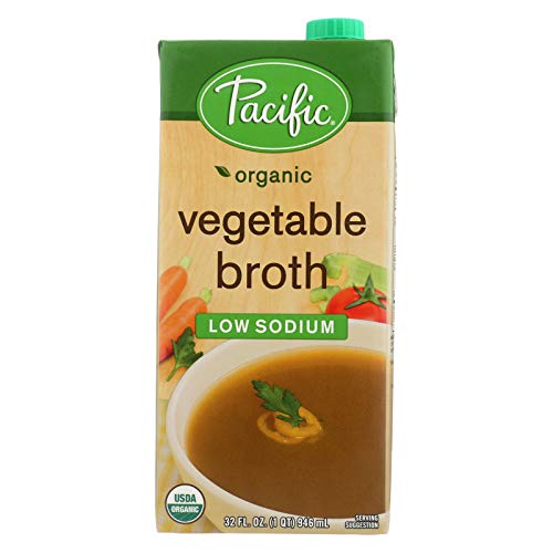 Pacific Natural Organic Vegetable Broth, Low Sodium (32 oz, Pack of 12) - Image 2