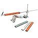 YaeKoo Upgraded Fixed-angle Knife Sharpener Kit Full Metal Professional 4 Sharpening Stones