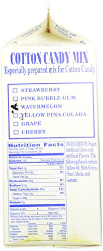 Great Western Floss Sugar, Watermelon Flavored