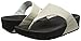 FitFlop Women's Lulu Thong Sandal,Antique White,8 M US